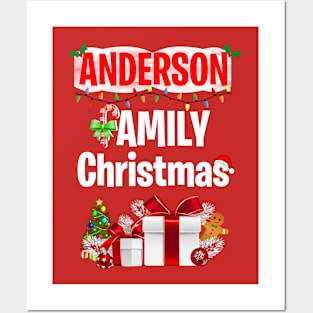 Anderson Family Christmas Posters and Art